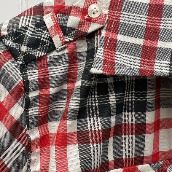 Red Ape M Mens plaid button down shirt - Picture 5 of 5